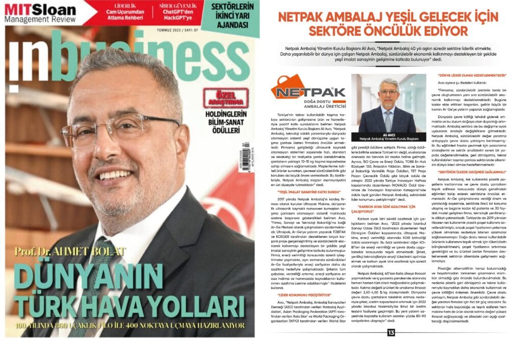Netpak Ambalaj Yeşil Gelecek İçin Sektöre Öncülük Ediyor...