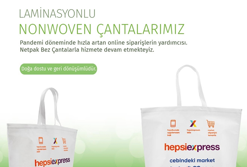 Pandemi döneminde hızla artan online siparişlerin yardımcısı.