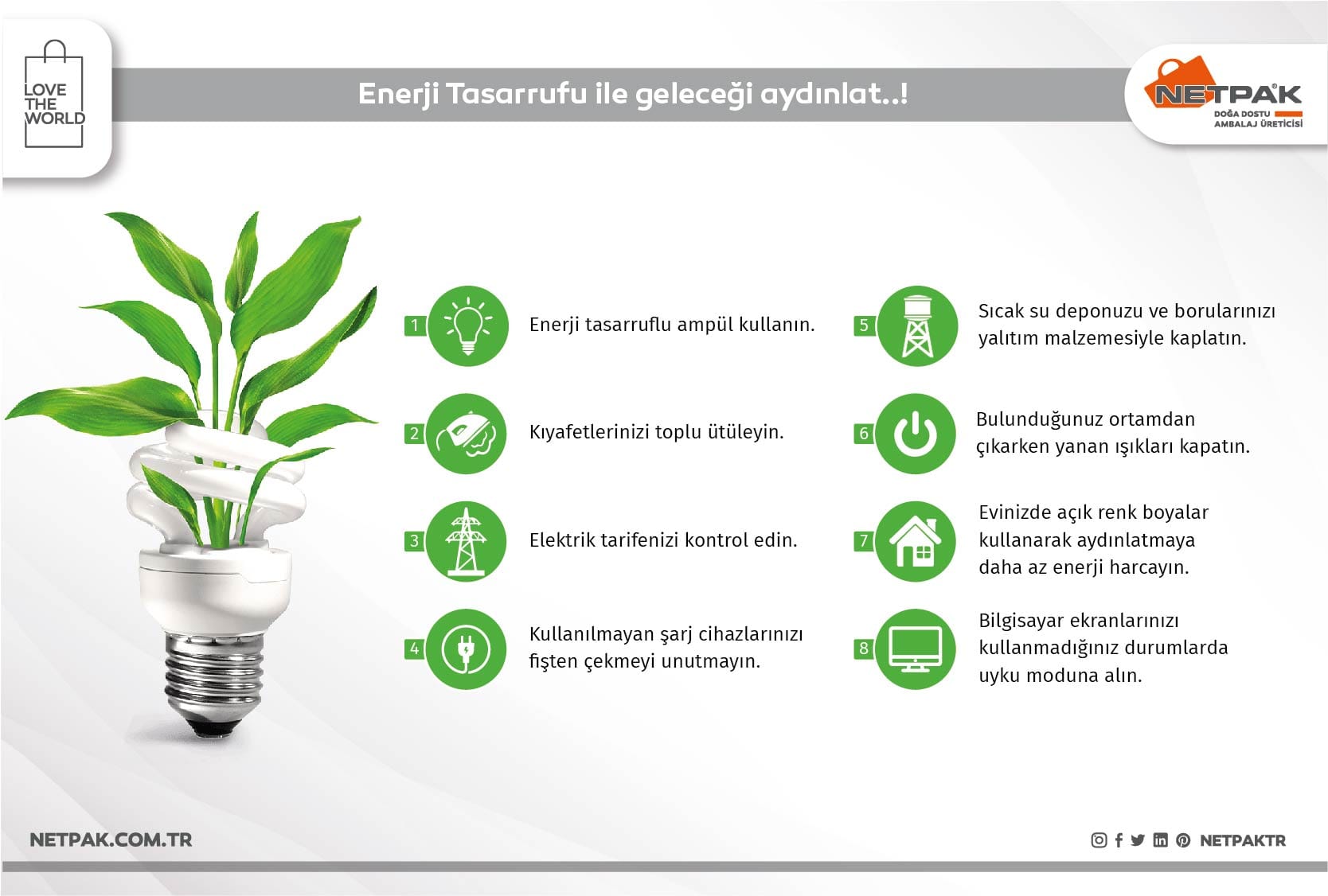 Enerji Tasarrufu İle Geleceği Aydınlat