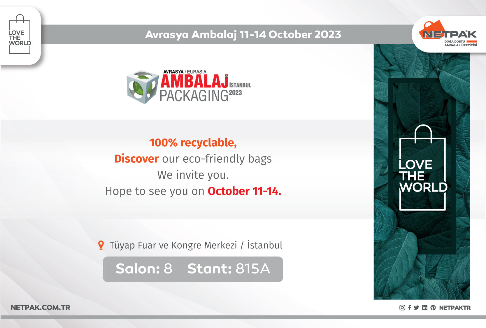 Avrasya Ambalaj 11-14 October 2023