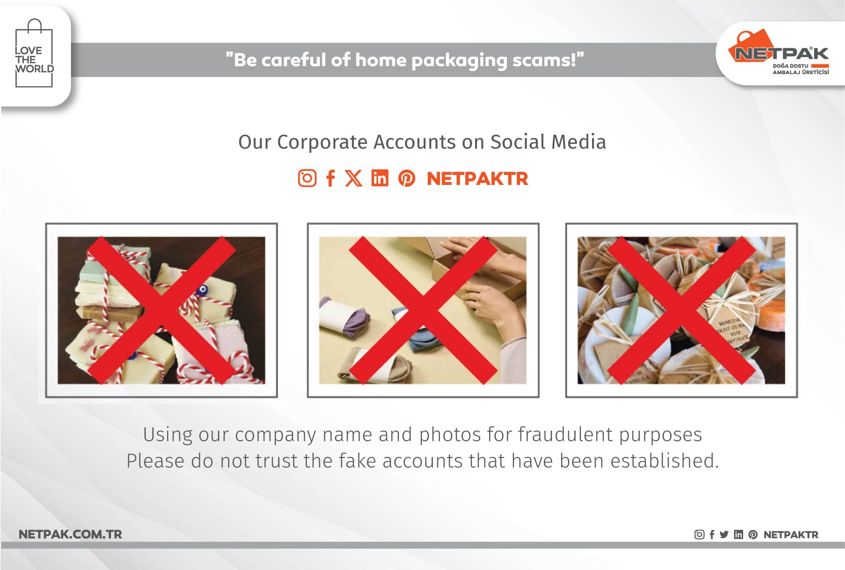 "Be Careful Of Home Packaging Scams!"