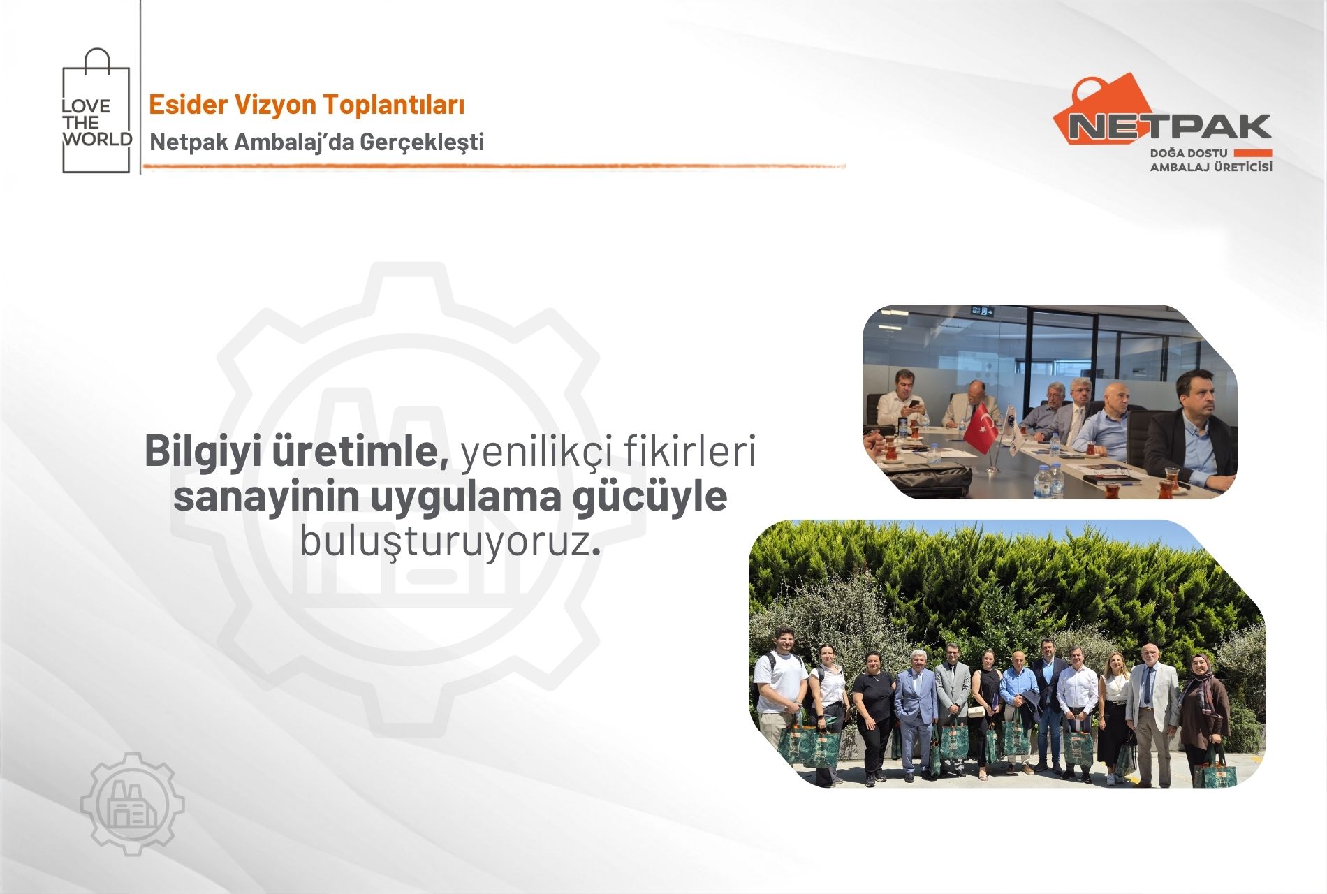 Esider Vizyon Toplantıları Netpak Ambalaj'da Gerçekleşti