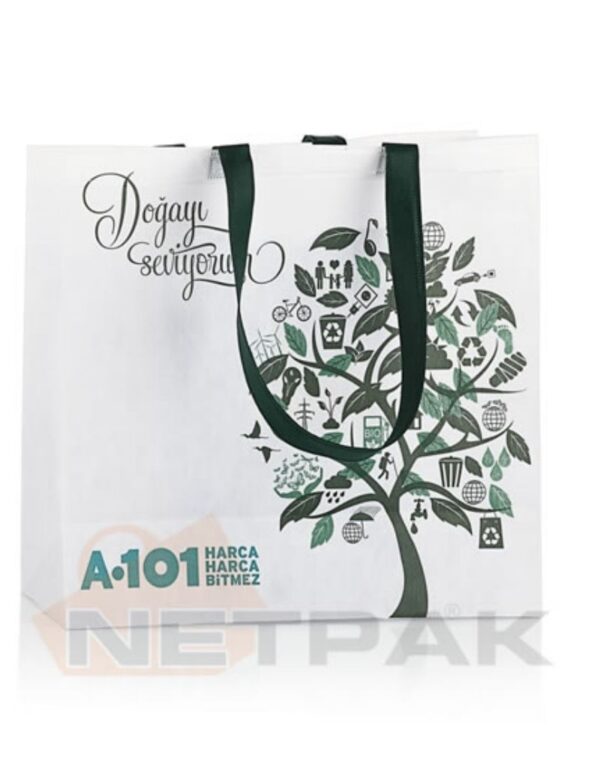 A101 nonwoven market çantası