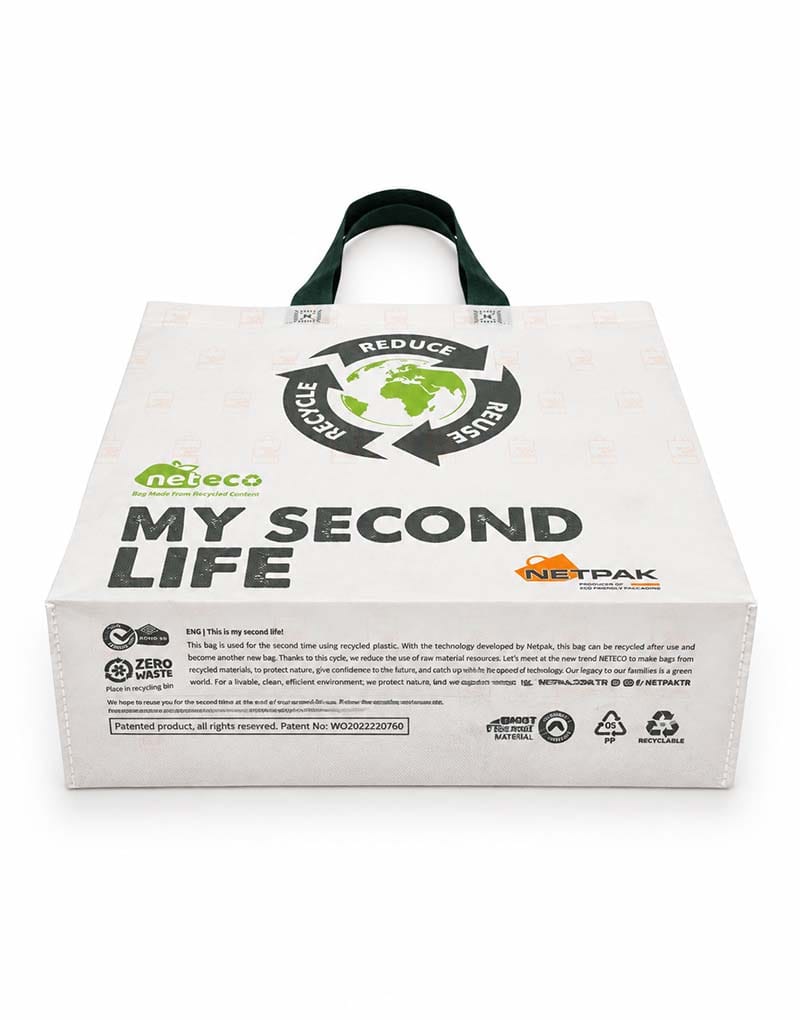 Neteco reusable bag front view