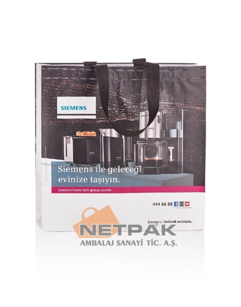Siemens Çanta Siemens baskılı nonwoven bez çanta