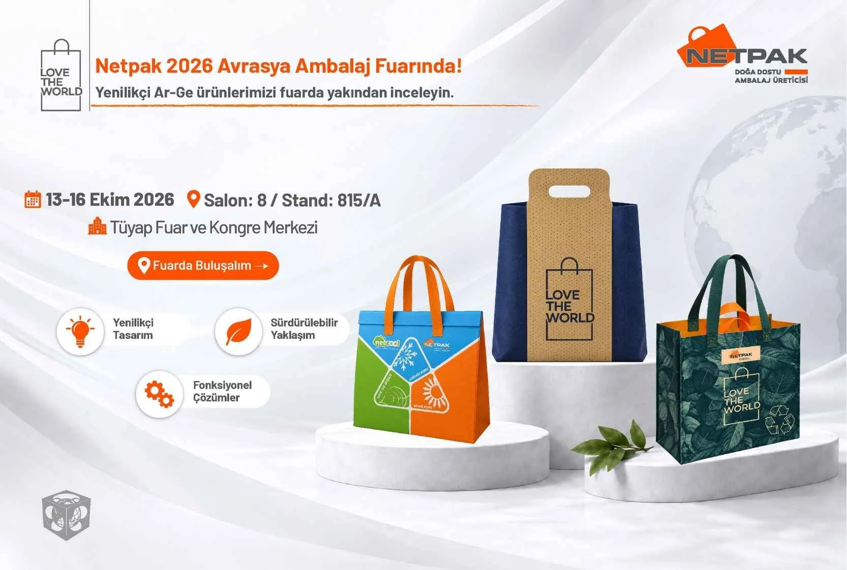 Netpak 2026 Avrasya Ambalaj Fuarı'nda! - Netpak Ambalaj