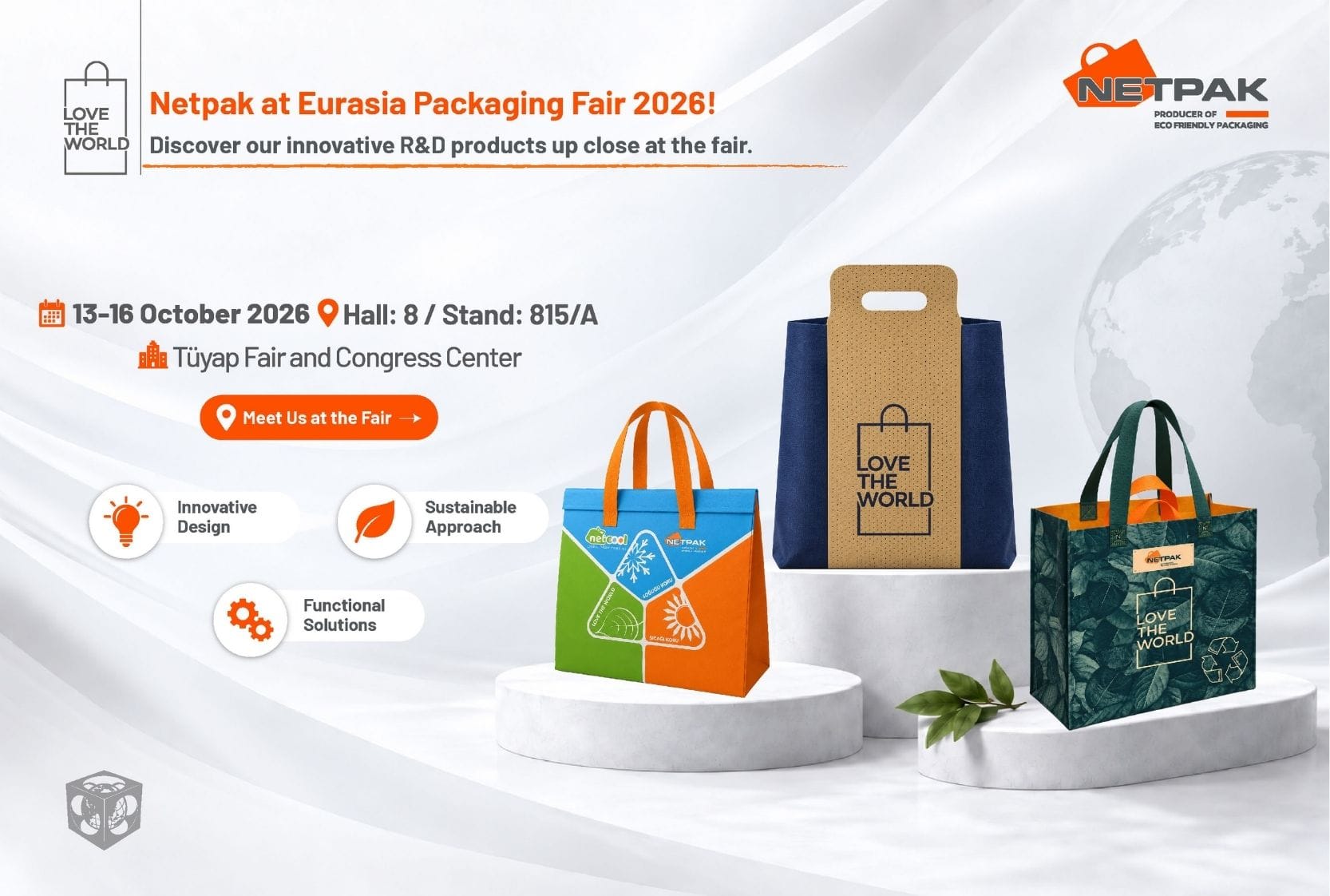 Netpak at Eurasia Packaging Fair 2026!
