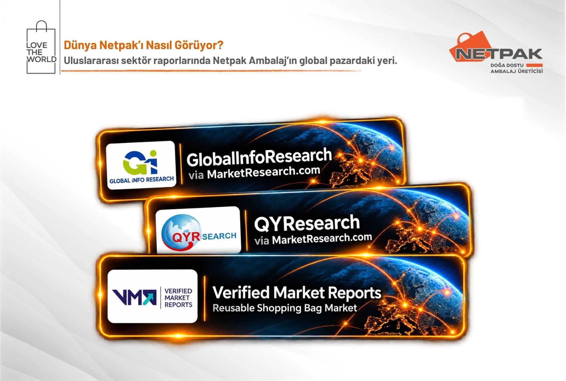 Netpak Global Raporlarda
